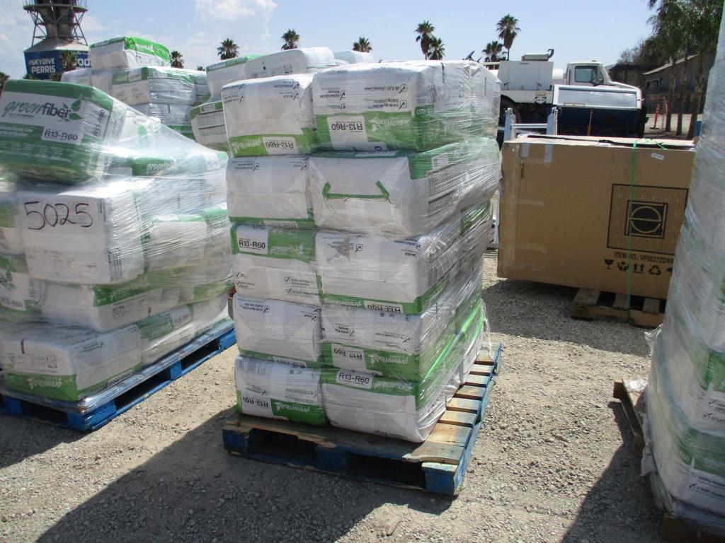 Lot Of Green Fiber R13-R60 Insulation,