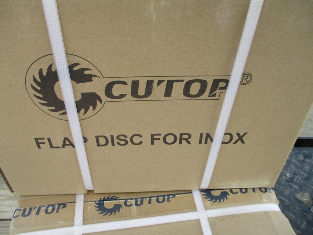 Lot Of Cuttop 7" x 7/8" Flap Discs,