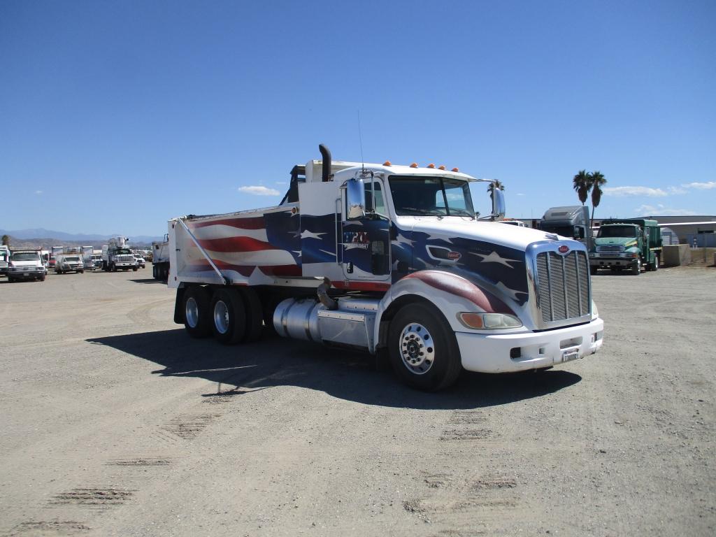 2012 Peterbilt 386 T/A Dump Truck,