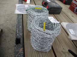 (2) Unused Rolls Of Barbed Wire