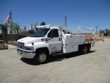 2006 Chevrolet C4500 S/A Flatbed Truck,
