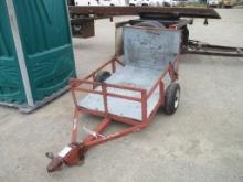 Lot Of S/A Utility Trailer,