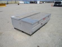 Lot Of (2) iDelta Truck Bed Tool Boxes