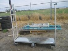 Lot Of Rolling Dolly Cart
