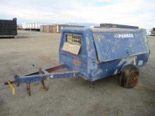 1995 Ingersoll-Rand P175WD Towable Air Compressor,