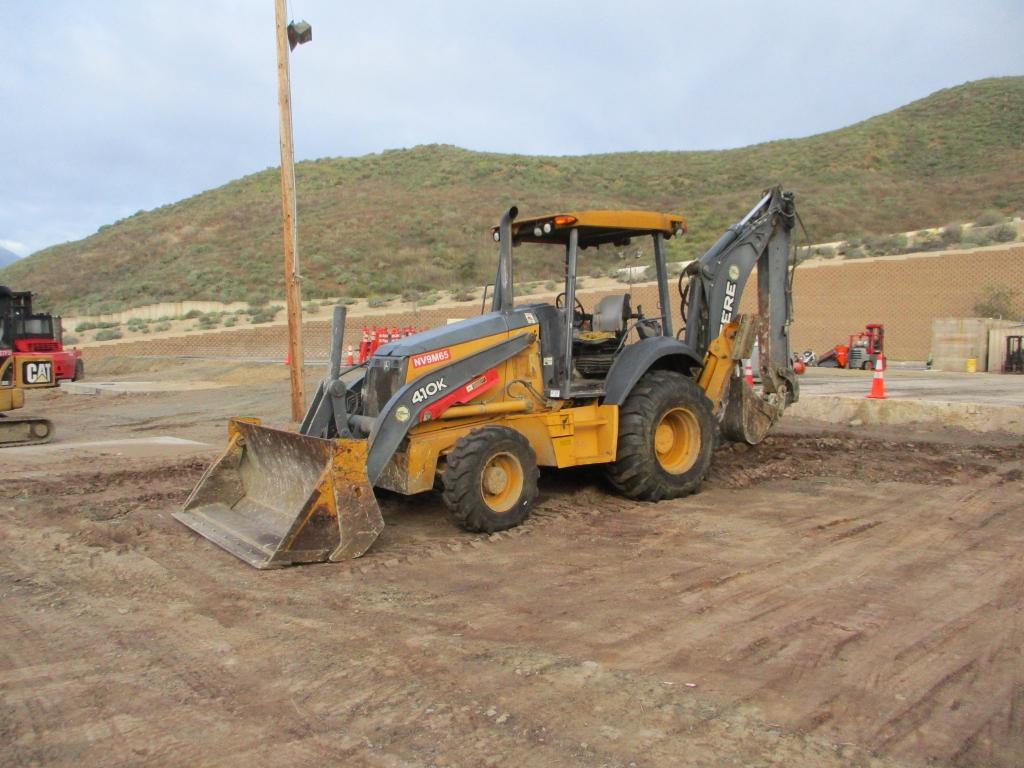 2014 John Deere 410K Loader Backhoe,