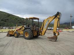 2000 John Deere 410E Loader Backhoe,