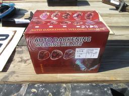 Unused Auto Darkening Welding Helmet