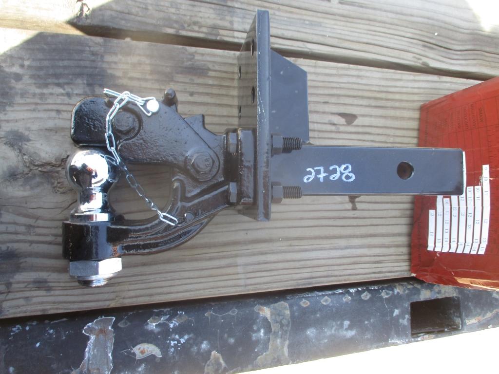 Unused 8-Ton Stiff Neck Pintle/Combo Hitch