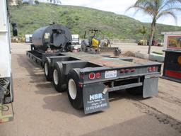 Tri-Axle Lowboy Slurry Asphalt Seal Coat Trailer,