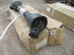 (2) New Unused 1 3/8" PTO Drive Shafts,