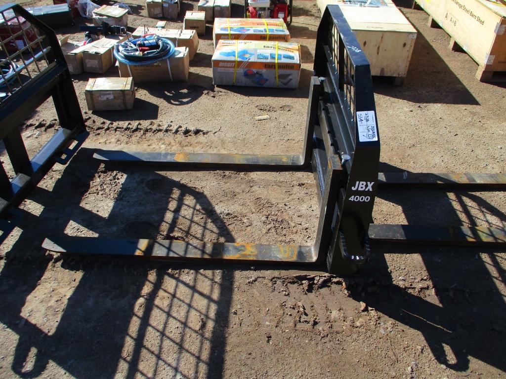 Unused JBX 4000 48" Fork Attachment,