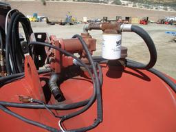 Lot Of Above Ground Fuel Tank W/Fill-Rite Pump,