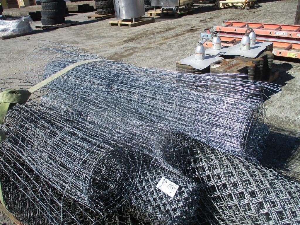 Rolls Of Chain Link Fencing & Garden Fencing