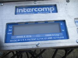 Lot Of Intercomp PT300 Wheel Load Scale System,