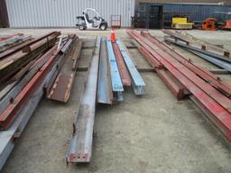 Lot Of Various Size H-Beams