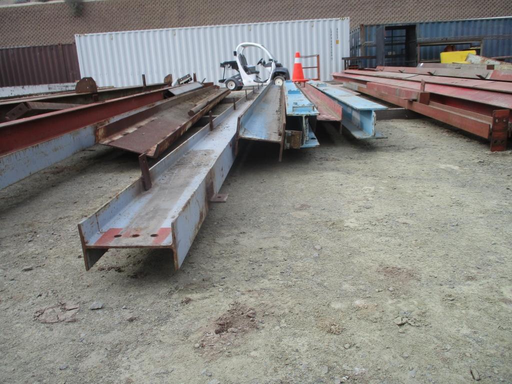 Lot Of Various Size H-Beams