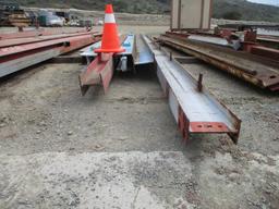 Lot Of Various Size H-Beams