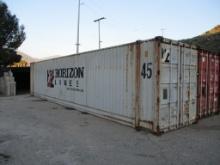 Lot Of 45' High Cube Shipping Container,