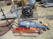 Lot Of (3) Hydraulic Floor Jacks,