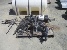 Lot Of Honda GX200 Gas Powered Sprayer System