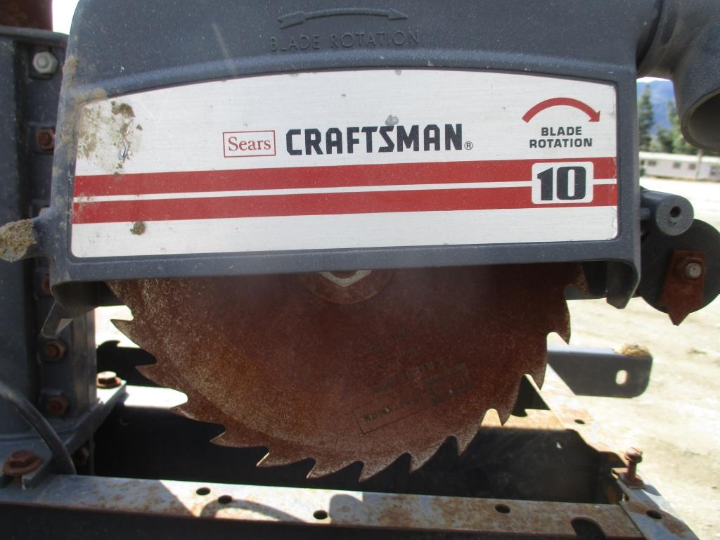 Craftsman 113.197601 10" Radial Arm Saw,