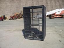 Lot Of 86" x 52" x 43" Metal Vending Machine Cage