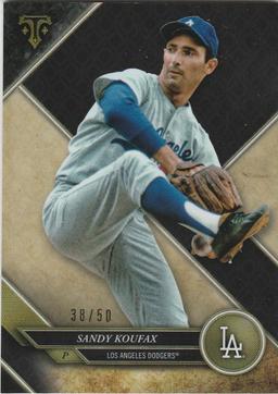 SANDY KOUFAX 2017 TITANIUM CARD #66