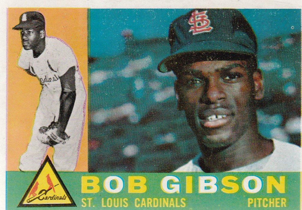 BOB GIBSON 1960 TOPPS CARD #73