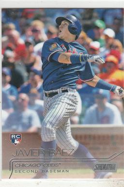 JAVIER BAEZ 2015 STADIUM CLUB ROOKIE CARD #203