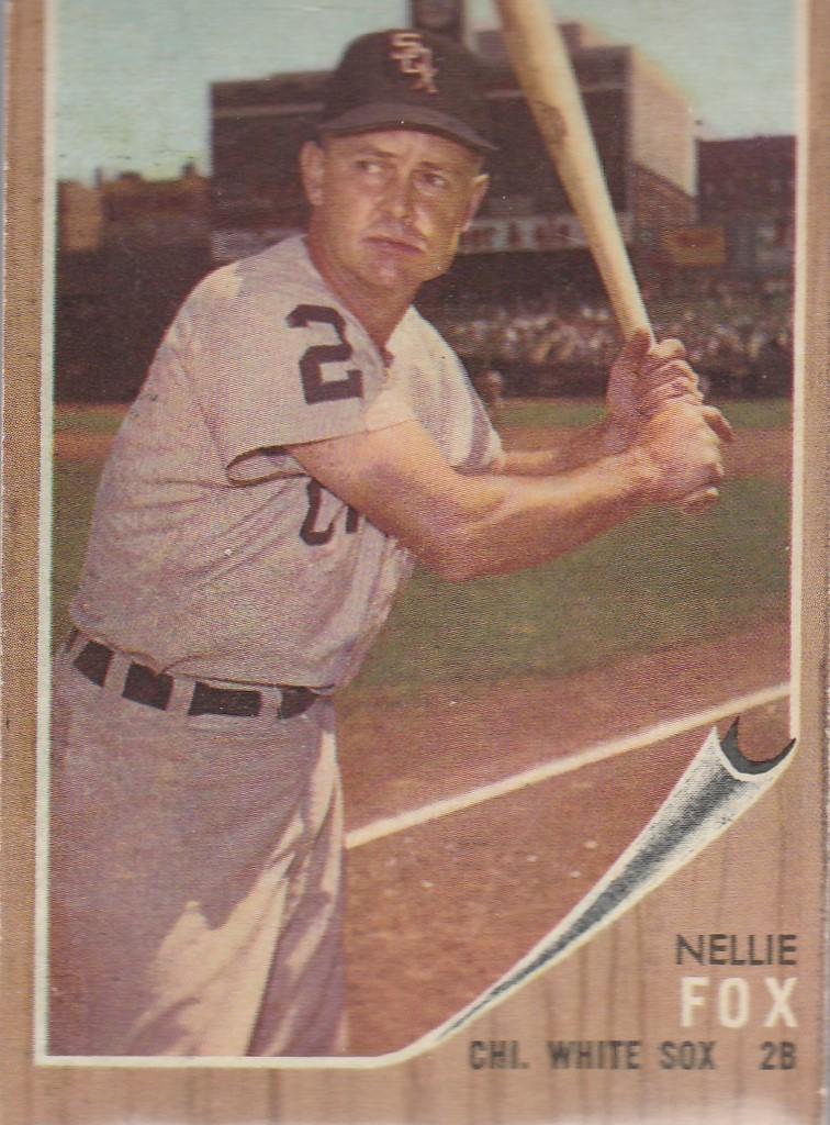 NELLIE FOX 1962 TOPPS CARD #73