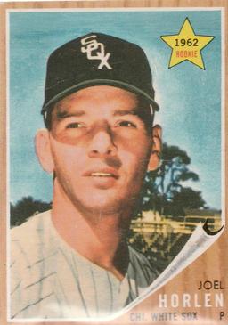 JOEL HORLEN 1962 TOPPS ROOKIE CARD #479