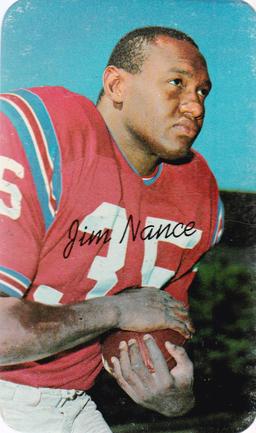 JIM NANCE 1970 TOPPS SUPER CARD #26