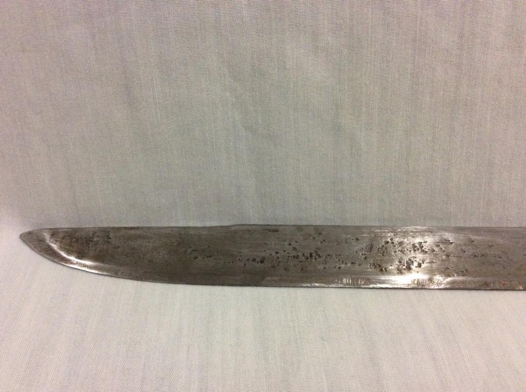 Antique / WWI/ WWII? Bayonet No markings Long Blade/ over all 20"