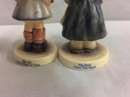 Collection of 10 TMK 8 Hummel figurines, "from the heart", "once upon a time"