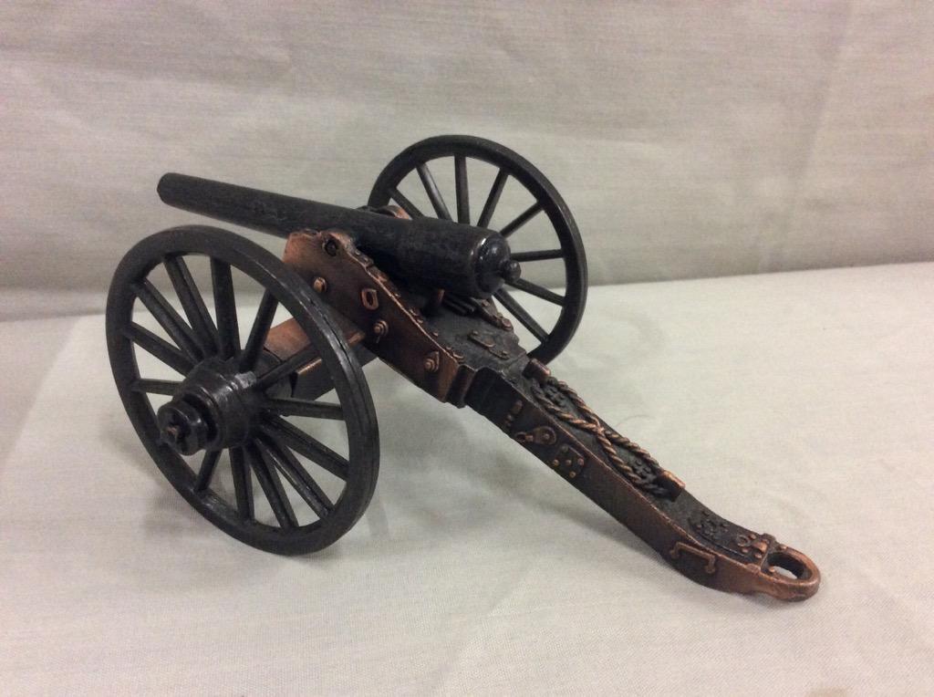 Frontline Figures dismounted Union Cavalry set + Historic Amer. Cannons "Parrot Barrel"