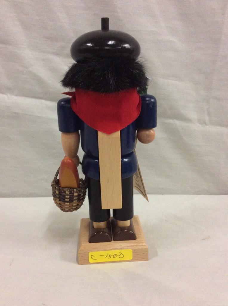 "Founder" hand signed Nutcracker from Echt/Erzgebirge made in Germany