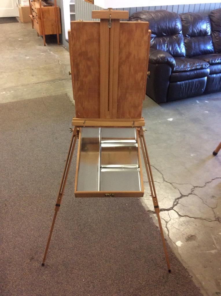 Vintage fold up Mabef art easel made in Italy