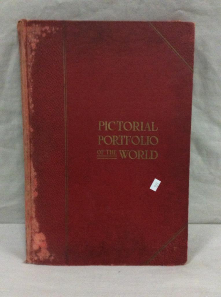 Selection of vintage paper ephemera incl. pictorial portfolio of the world 1922 & motion picture mag