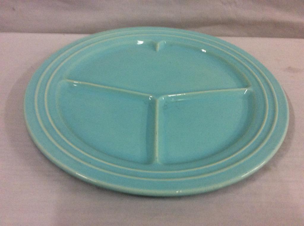 12 pc - 8 Genuine Fiesta ware plates by Homer Laughlin China Co. + 4 plates from Pacific USA