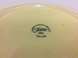 12 pc - 8 Genuine Fiesta ware plates by Homer Laughlin China Co. + 4 plates from Pacific USA