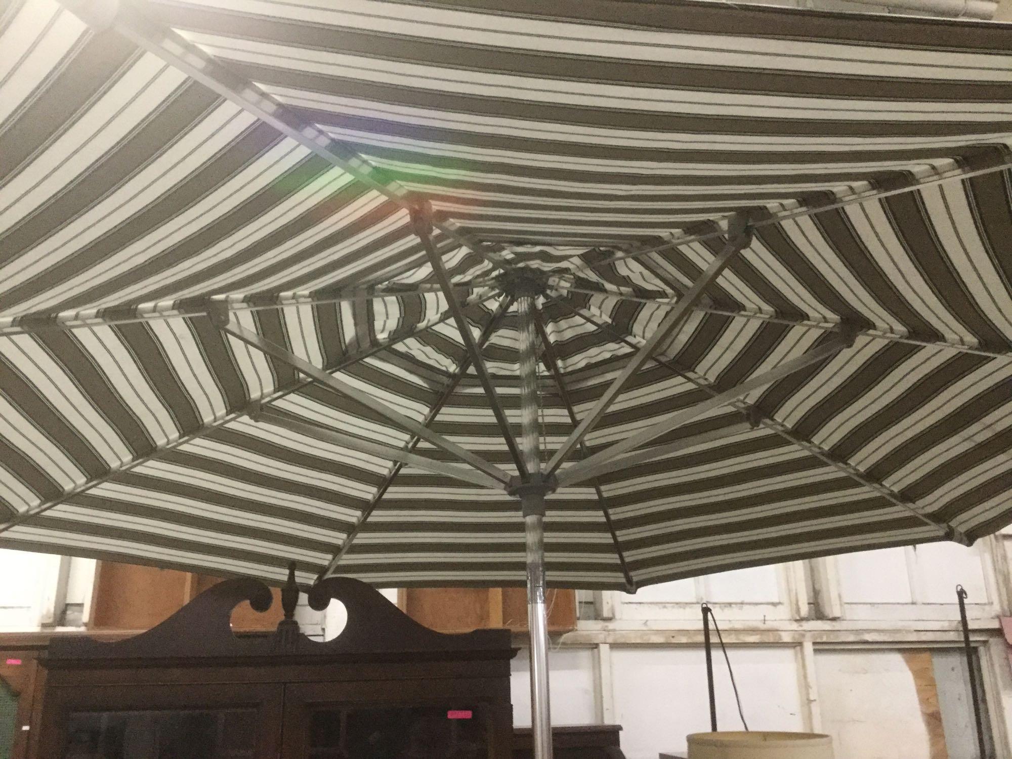 Large outdoor adjustable patio umbrella - no stand