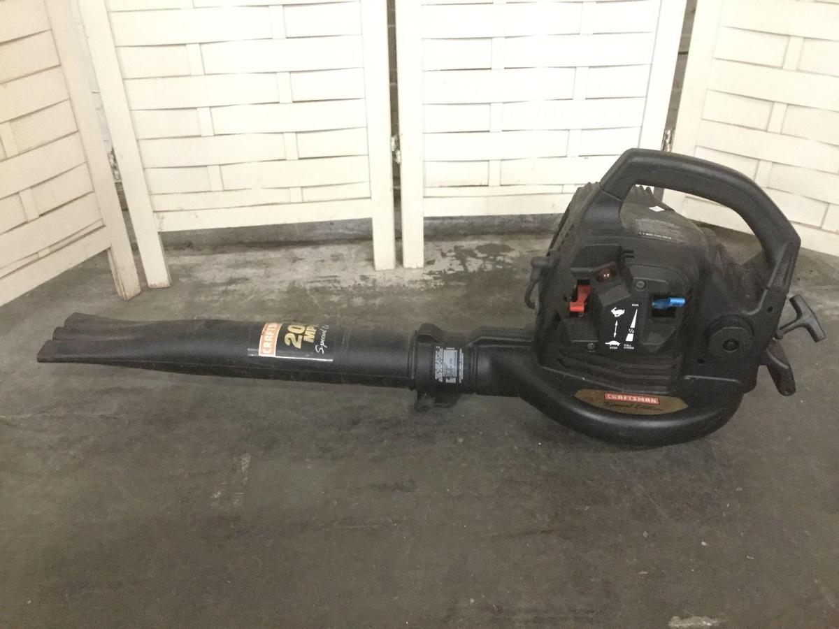 Craftsman 200 mph Special Edition leaf blower