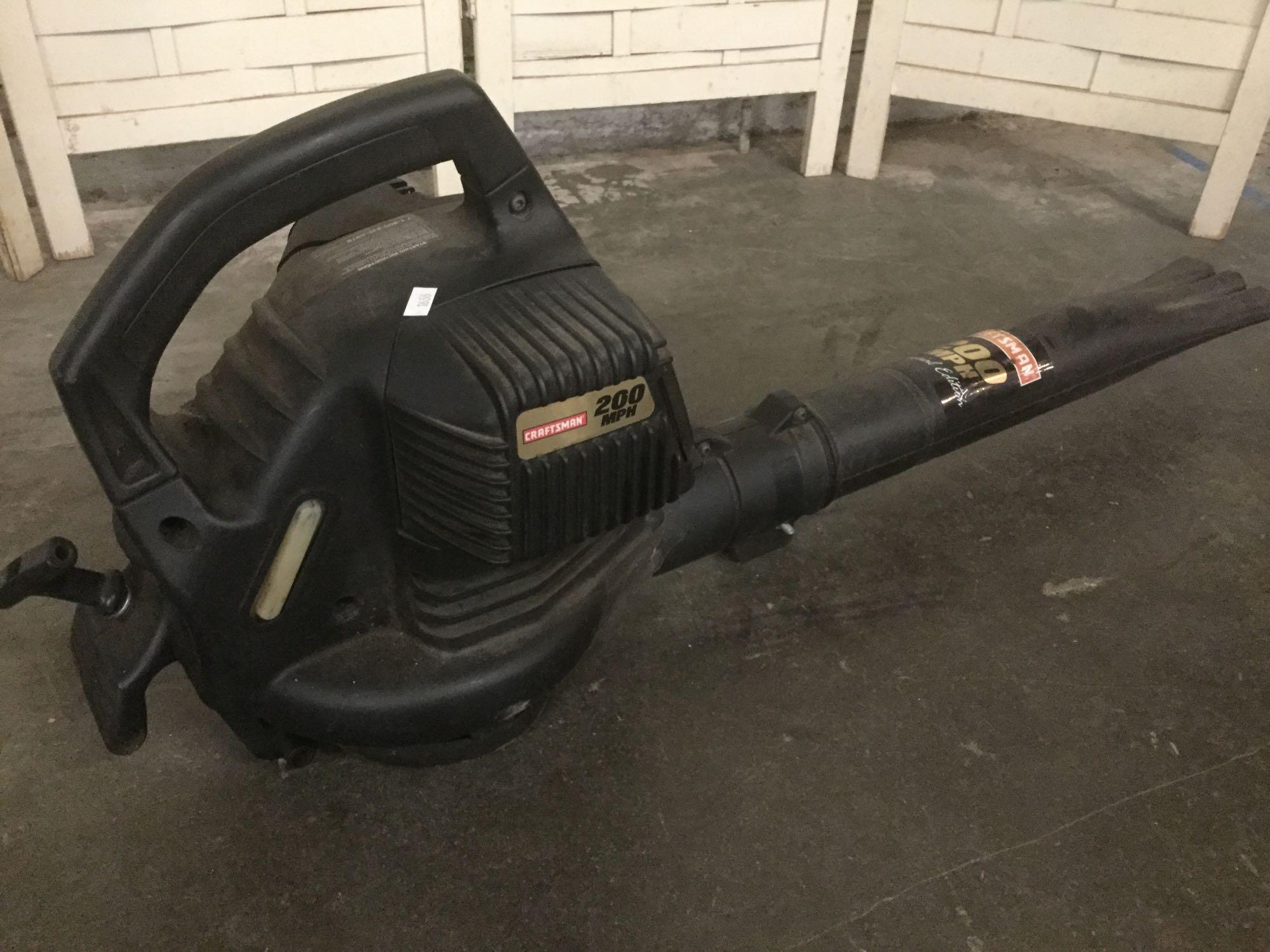 Craftsman 200 mph Special Edition leaf blower