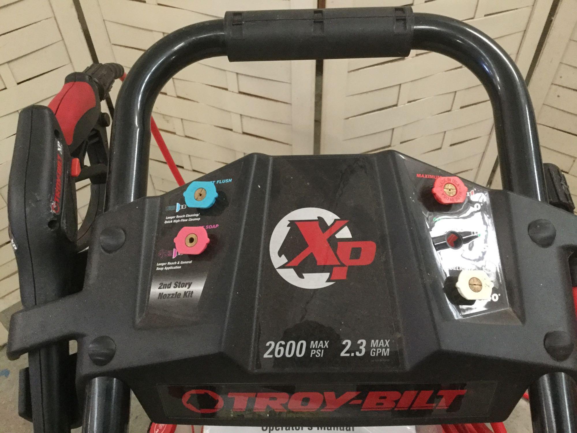 Troy-Bilt XP pressure washer w/ Honda motor - incl. owners manual