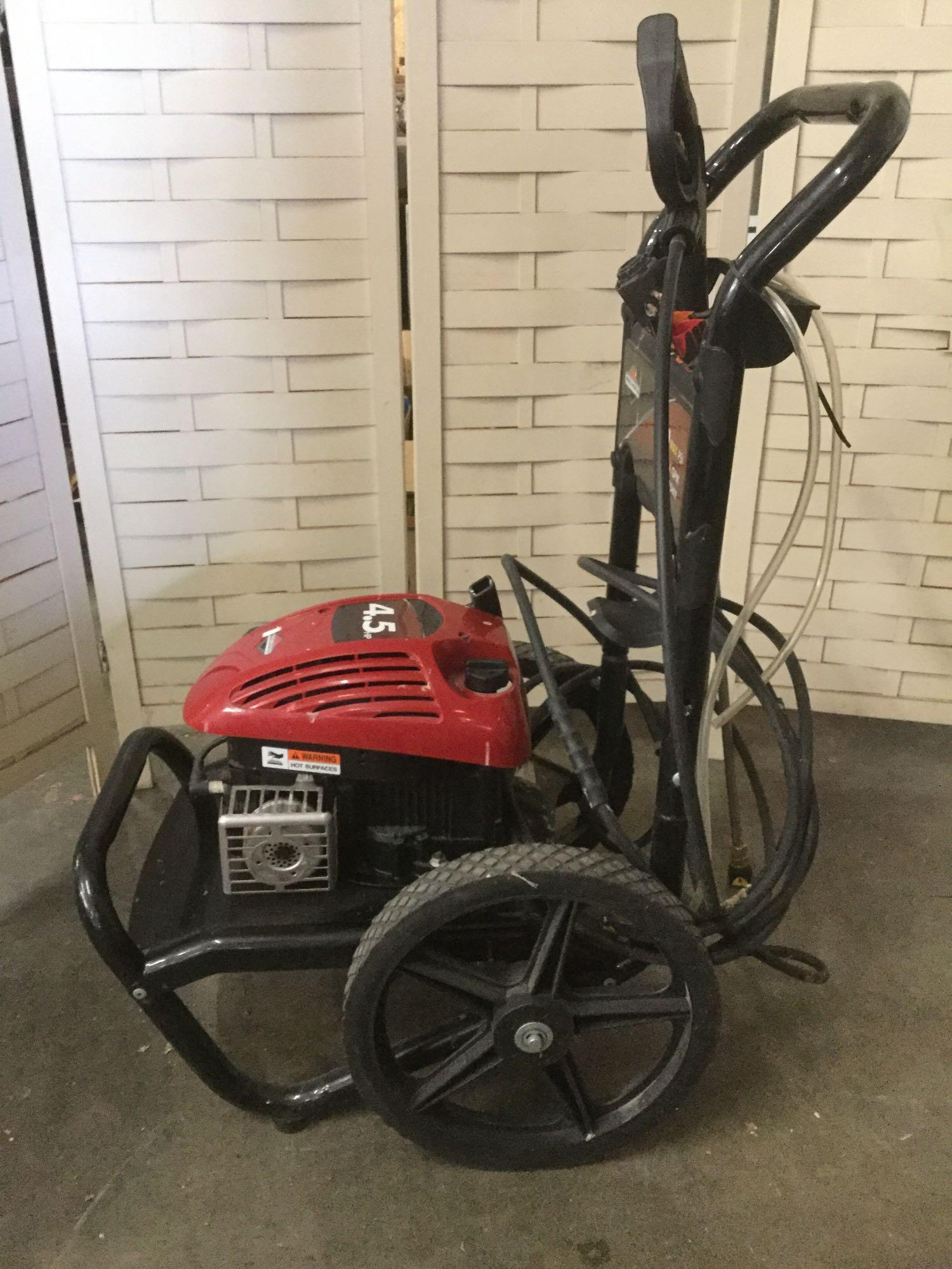 Briggs and Stratton 4.5HP Project Pro Pressure Washer, 2200 Max psi, 2.2 Max GPM,