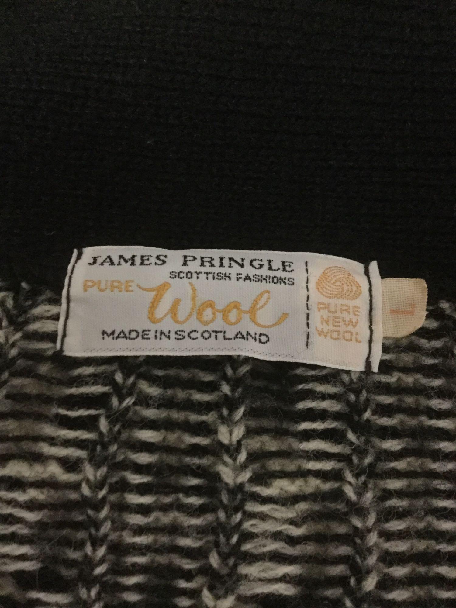 6 vintage high end wool garments - James Pringle, Donegal from Ireland, LL Bean, Woolrich, See pics