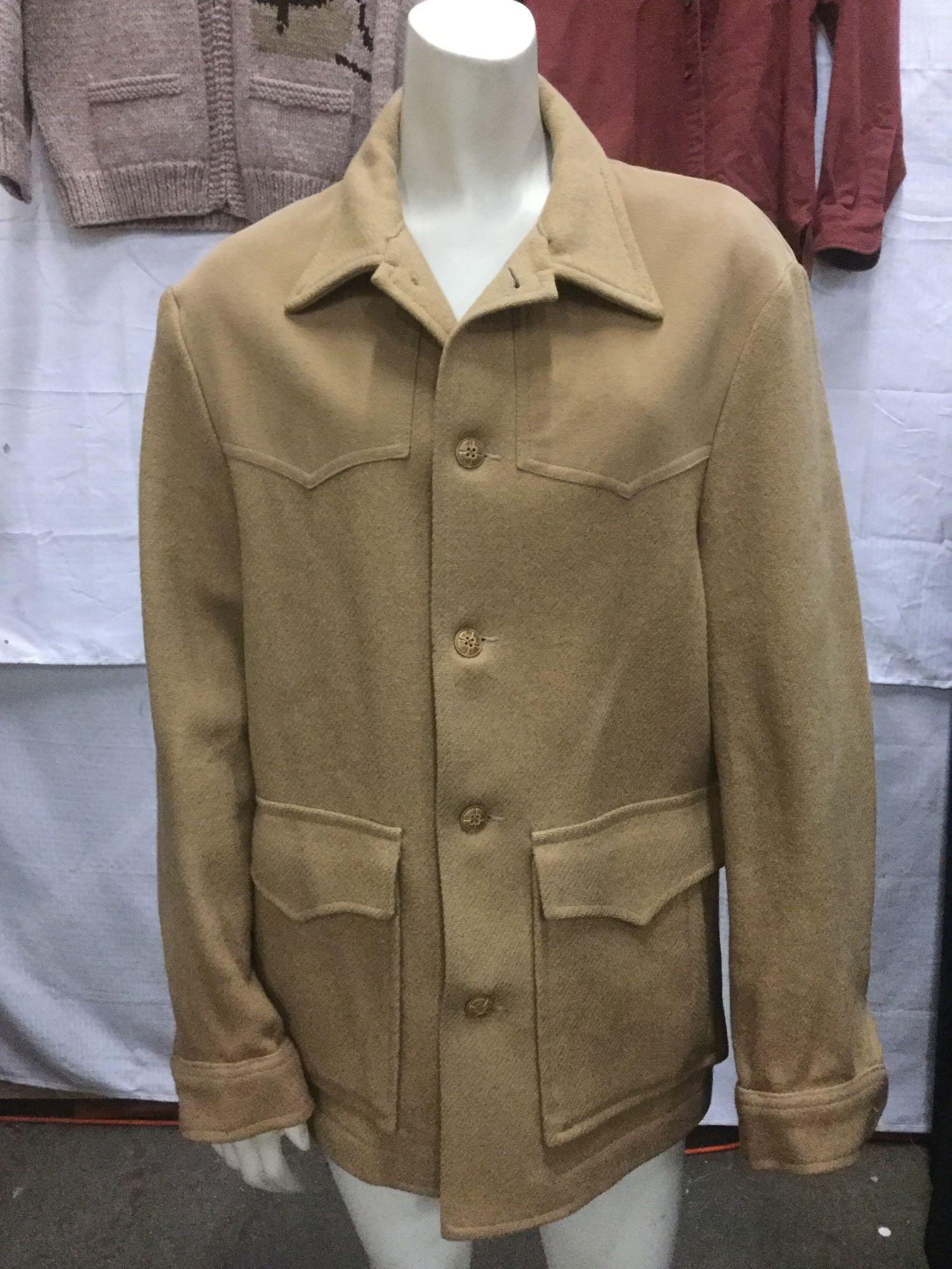 6 vintage high end wool garments - James Pringle, Donegal from Ireland, LL Bean, Woolrich, See pics