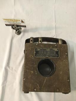 Antique Weston Current Transformer Model 461, no. 3326, made in USA