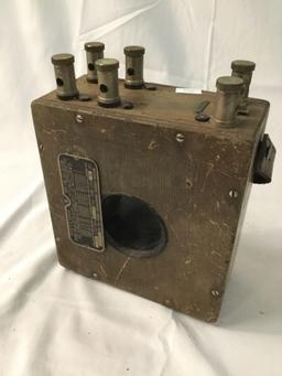 Antique Weston Current Transformer Model 461, no. 3326, made in USA